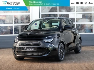 Fiat 500 Hybrid Collezione | Clima | LED | PDC | JBL Premium Audio | 17" | Camera | BSM | Canneloni Ivory/Piombo interieur