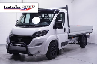 Fiat Ducato 2.2 MJet 140 pk L4 Pick Up / Open Laadbak va 389,- p/mnd, Airco, Cruise Control, 3-Zits, LxBxH 420x202x40 cm Nieuw