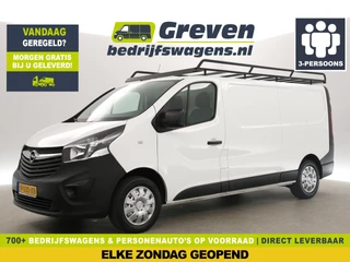 Opel Vivaro 1.6 CDTI L2H1 Airco Cruise Navigatie PDC 3 Persoons Imperiaal Elektrpakket Trekhaak