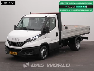 Iveco Daily 35C21 3.0L Automaat Dubbellucht Open Laadbak 3,5t Trekhaak 210PK LED ACC Airco Camera Euro6 Pritsche Pickup Open Box Airco Trekhaak