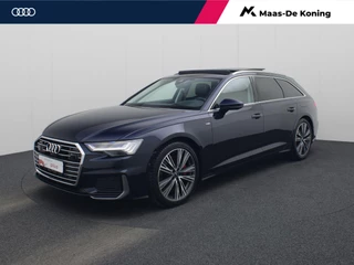 Audi A6 Avant 55 TFSIe 270kW/367PK quattro S Line · Panoramadak · 360°Camera + Parkeersensoren · Leder · Bang & Olufsen · Head-up Display · elektrische stoelverstelling ·