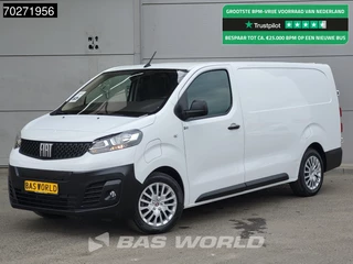 Fiat e-SCUDO 136pk Elektrisch 330km WLTP 75kWh L2H1 Navi Airco Cruise Camera Parkeersensoren L2 5m3 Airco Cruise control