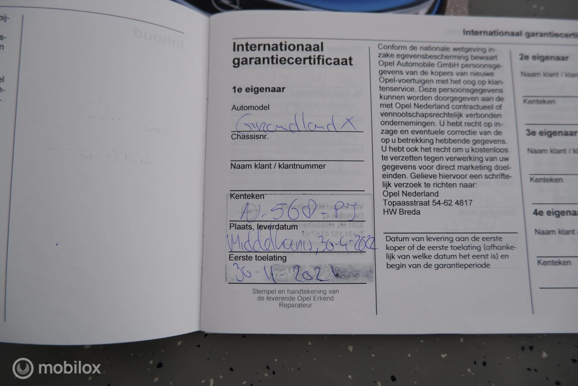 Hoofdafbeelding Opel Grandland X