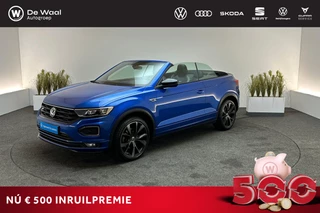 Volkswagen T-Roc Cabrio 1.5 TSI 150pk DSG Sport Business R | R-Line, Trekhaak, Leer, Achteruitrijcamera, 19" LM Velgen,  |