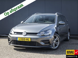 Volkswagen Golf Variant 1.5 TSI Highline Business R (150PK), 1e-Eig, Volkswagen-Dealer-Onderh, 12-Mnd-BOVAG, NL-Auto, Trekhaak, Alarm-klasse-3, Navigatie/Apple-Carplay/Android-Auto, Adaptive-Cruisecontrol, Parkeersensoren-V+A, Licht-Zicht-Pakket DAB, Sportstoelen, Lm-Velgenm-17Inch, Privacy-Glas