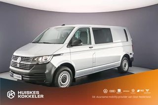 Hoofdafbeelding Volkswagen Transporter Volkswagen Transporter 2.0 TDI 150pk DSG L2 Dubbele cabine | Navigatie | Trekhaak | Airco