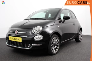 Fiat 500 1.0 Hybrid Star | Panoramadak | Parkeersensoren Achter | Lederen Bekleding | 16 Inch Lichtmetalen Velgen | Climatronic |
