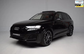 Audi Q7 55 TFSI e quattro S-LINE PANORAMADAK / ADAPT.CRUISE / 22INCH / LEER / SFEERVERLICHTING / 360CAMERA / CARPLAY