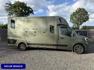 Renault Master | HORSETRUCK | THEAULT PROTEO | STALLION 5XL | 2021 | HENGST | DUB CAB | 5-SEAT | 165PK | LONG | MANUEL | SUPERDELUXE DUITS KENTEKEN