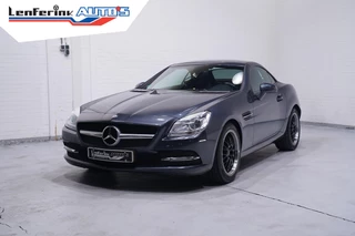 Mercedes-Benz SLK-klasse 200 navigatie lederen-bekleding stoelverwarming electrische-kap comfort-pakket 16"-lmv