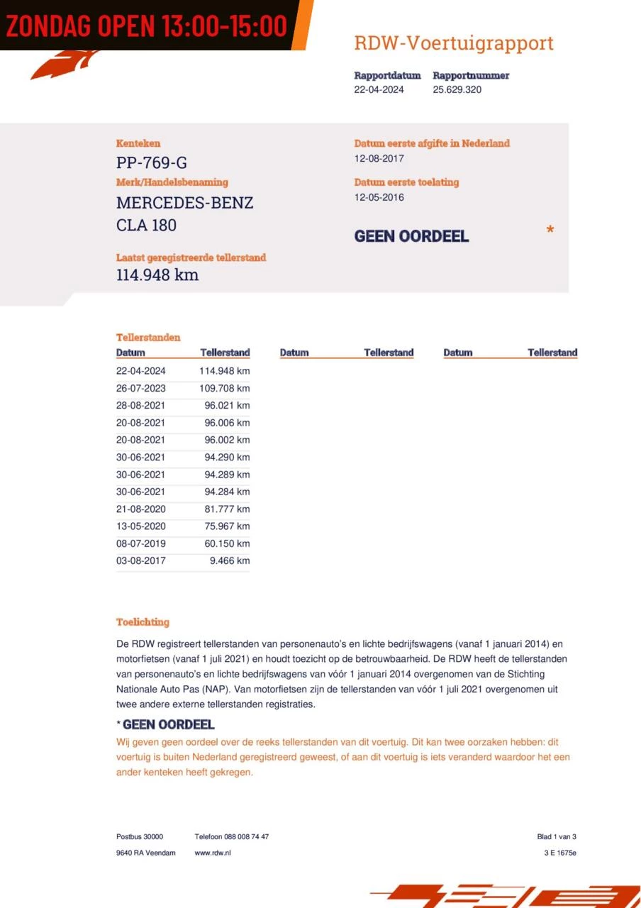 Hoofdafbeelding Mercedes-Benz CLA