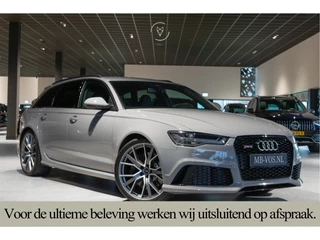 Hoofdafbeelding Audi RS6 Audi RS6 A6 Avant 4.0 TFSI Quattro Performance Carbon|Nardo|Memory|21"|Matrix LED|Bose|New Service