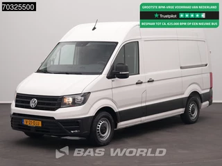 Volkswagen Crafter 177pk Automaat L3H3 ACC Navi Airco Camera Parkeersensoren Werkplaatsinrichting APK 09-2027 Euro6 L2H2 Airco