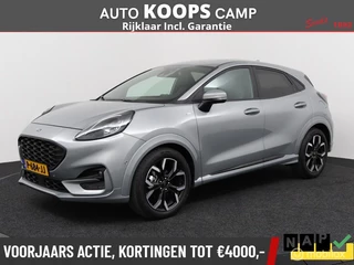 Ford Puma 1.0 EcoBoost Hybrid ST-Line X Automaat | Navi | Camera | apple carplay | Half-leder | NL Auto | NIEUW-STAAT