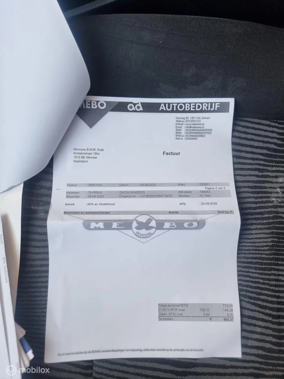 Hoofdafbeelding Dacia Sandero