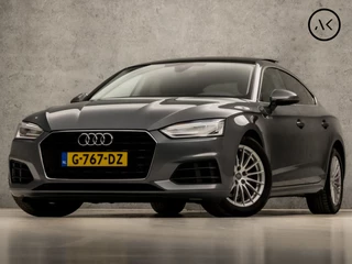 Hoofdafbeelding Audi A5 Audi A5 Sportback 35 TFSI Sport 150Pk Automaat (SCHUIFDAK, APPLE CARPLAY, LEDER, STOELVERWARMING, SPORTSTOELEN, GETINT GLAS, TREKHAAK, PARKEERSENSOREN, NIEUWE APK, NIEUWSTAAT)