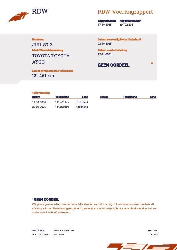 Hoofdafbeelding Toyota Aygo