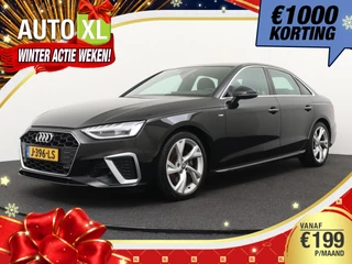 Audi A4 Limousine 35 TFSI 150 PK S-Line+ H-Leder  Carplay Trekhaak