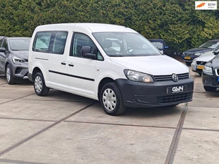 Volkswagen Caddy 1.6 TDI BlueMotion | Grijs Kenteken | Dubbel cabine DC | 5-Persoons | Airco | Cruise | Trekhaak