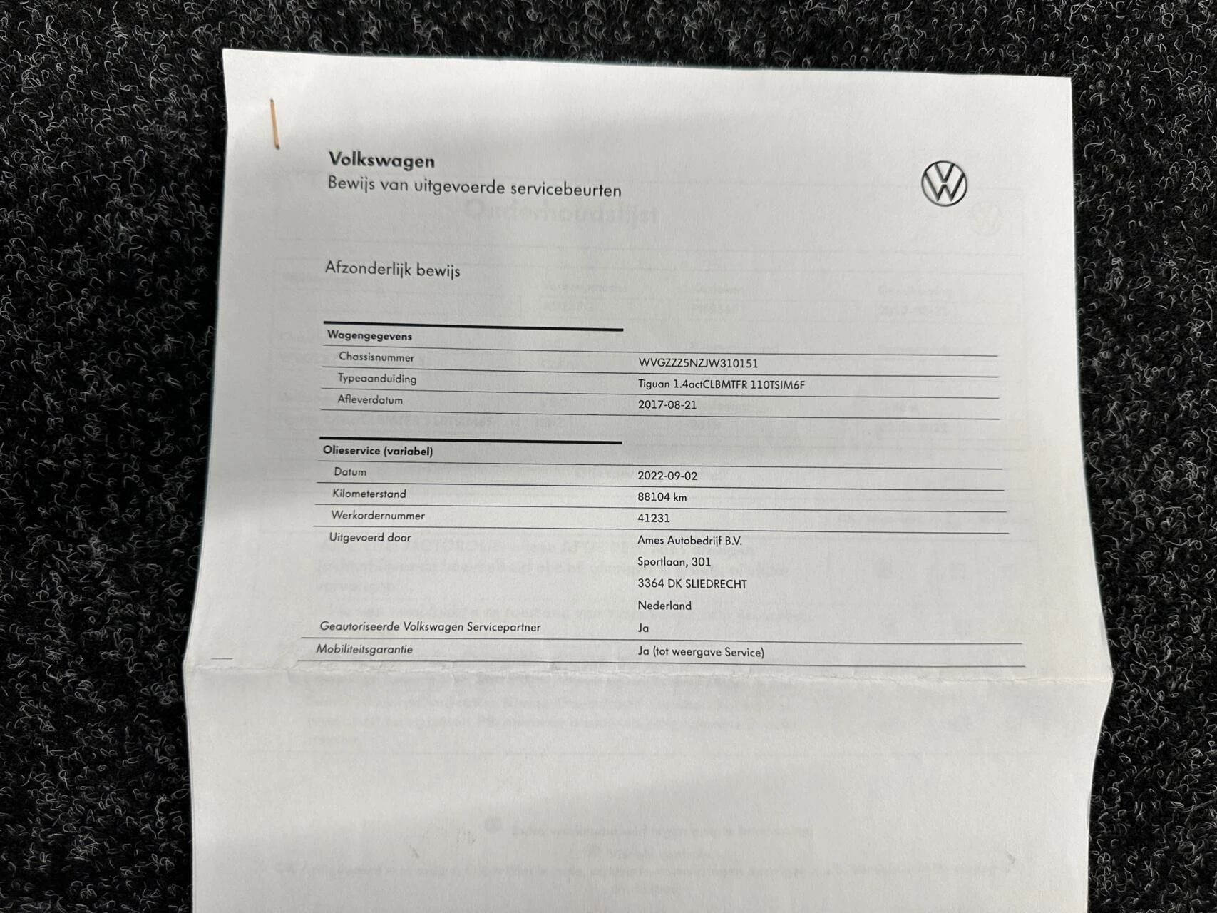 Hoofdafbeelding Volkswagen Tiguan
