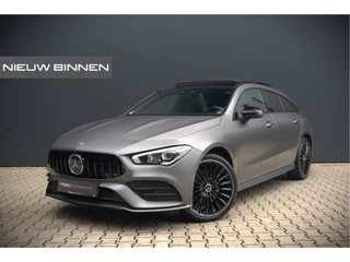 Mercedes-Benz CLA Shooting Brake 250 e AMG Line | Panoramadak | Burmester | Stoelverwarming | Keyless | Adaptive Cruise Control | 360 Camera | Driving Assistant | DAB | LED