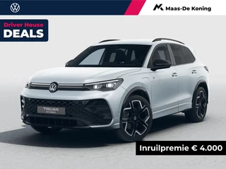 Volkswagen Tiguan R-Line Edition 1.5 eHybrid 204 PK 6 versn. DSG · Black Style Pakket · Panoramaschuif-kanteldak · Trekhaak inklapbaar, met elektrische ontgrendeling, incl. aanhangermanoeuvreerhulp Trailer Assist ·