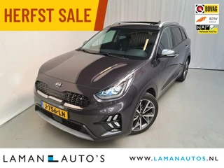 Kia Niro 1.6 GDi 141pk Hybrid ExecutiveLine Aut. | Open dak Leder CarPlay JBL ECC Nav ACC 18" LMV LED Camera Metallic BLIS | Hybrid Voorschoten