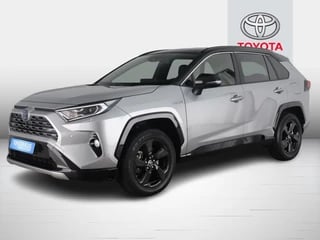 Toyota RAV4 2.5 HYBRID EXECUTIVE-PACK BI-TONE BIJNA 2020.LEDER.STOELVERWARMING.  TOYOTA GARANTIE TOT 11-2029 !