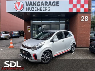Kia Picanto 1.2 CVVT GT-Line // LEDER // CLIMATE CONTROL // CRUISE // CAMERA+SENSOREN // STUUR+STOELVERWARMING //