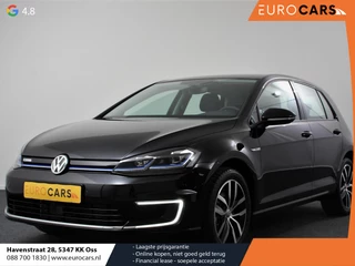 Hoofdafbeelding Volkswagen e-Golf Volkswagen e-Golf Edition Automaat | Navigatie | Apple Carplay/Android Auto | Climate Control | Cruise Control | Lichtmetalen velgen 17" | Parkeer Sensoren V+A