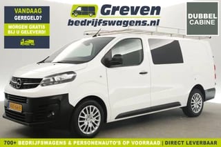 Opel Vivaro 2.0 CDTI L3H1 Dubbele Cabine | 6 Persoons | Airco 360Camera Airco Cruise Head-up PDC Navi Imperiaal Trekhaak