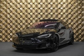 Tesla Model S 90D 422pk 4x4 Panoramadak *Incl. BTW* Luchtvering Next gen seats Black edition 21"LMV