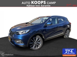 Renault Kadjar 1.3 TCe Zen 140Pk Automaat | Leder | Trekhaak | Clima | Apple CarPlay | Keyless | PDC v/a | 1500 kg trekgewicht | Blue Iron | DEALER-STAAT