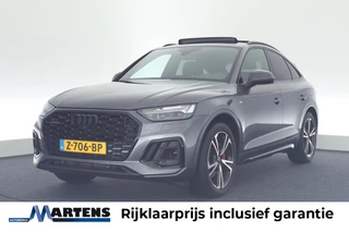 Hoofdafbeelding Audi Q5 Audi Q5 Sportback 50 TFSI e 299pk 2x S-Line Black Edition Luchtvering Head-Up 360Camera Keyless Massage Navigatie