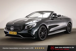 Mercedes-Benz S-klasse Cabrio AMG 63 4Matic | RIJASSISTENTIE PACK | HEAD UP | STOELKOELING | 360 CAMERA | 20"