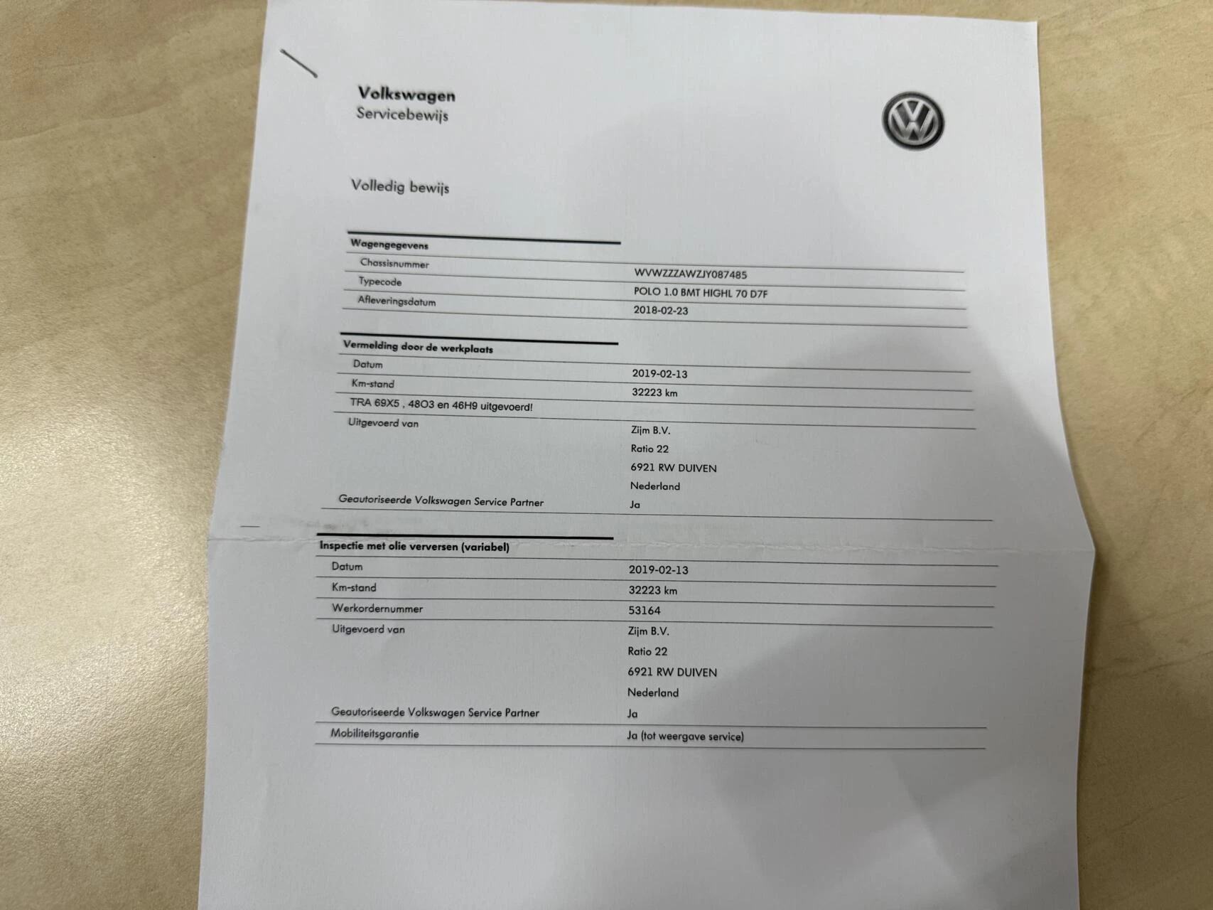 Hoofdafbeelding Volkswagen Polo