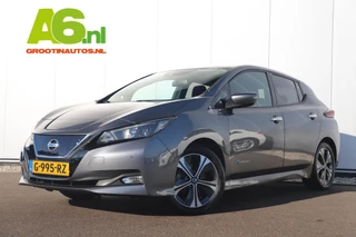 Hoofdafbeelding Nissan Leaf Nissan LEAF N-Connecta 40 kWh Trekhaak Navigatie 360 Camera Stoelverwarming Carplay