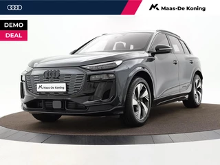 Hoofdafbeelding Audi Q6 e-tron Audi Q6 e-tron S edition (B1) e-tron perf 225kW/306pk 100Kwh Hat Audi Q6 e-tron S edition performance 100 kWh · Luchtvering · Adaptive cruise control · Camera's rondom