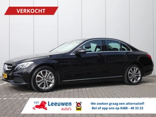 Hoofdafbeelding Mercedes-Benz C-Klasse Mercedes-Benz C-Klasse 350 e Lease Edition Leder | Sportstoelen | Navigatie | Elektrische achterklep