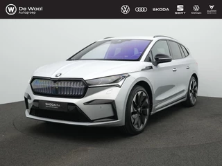 Skoda Enyaq iV 80 204 pk Sportline | Matrix LED | Navigatie | Achteruitrijcamera | Sportonderstel | Stuur-/achterbankverwarming