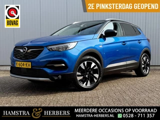Opel Grandland X 1.2 Turbo Ultimate blauw automaat