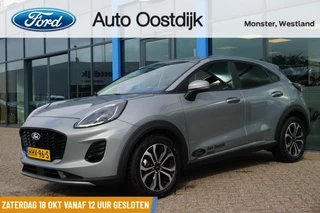 Ford Puma 1.0 EcoBoost Hybrid Titanium NIEUW MODEL!!! 125PK Automaat Winterpack Camera Climate Cruise Navi Draadloze-Carplay Privacy Glass *Nieuwstaat*