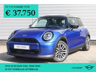 MINI 3-deurs Hatchback Cooper C Automaat / Classic / Pakket M / 17 inch Parallel Spoke 2-tone