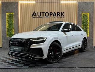 Hoofdafbeelding Audi Q8 Audi Q8 55 TFSI e quattro 3X S-LINE |PANO|B&O|MASSAGE|SOFTCLOSE|360 CAM|STOELVERKOELING|LUCHTVERING|AMBIENT|23INCH|DEALER ONDERHOU