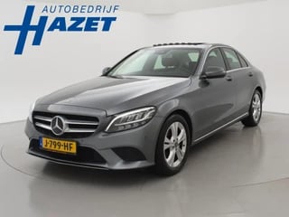 Mercedes-Benz C-klasse 180 AUT9 + SCHUIFDAK / SFEERVERLICHTING / APPLE CARPLAY / STOELVERWARMING