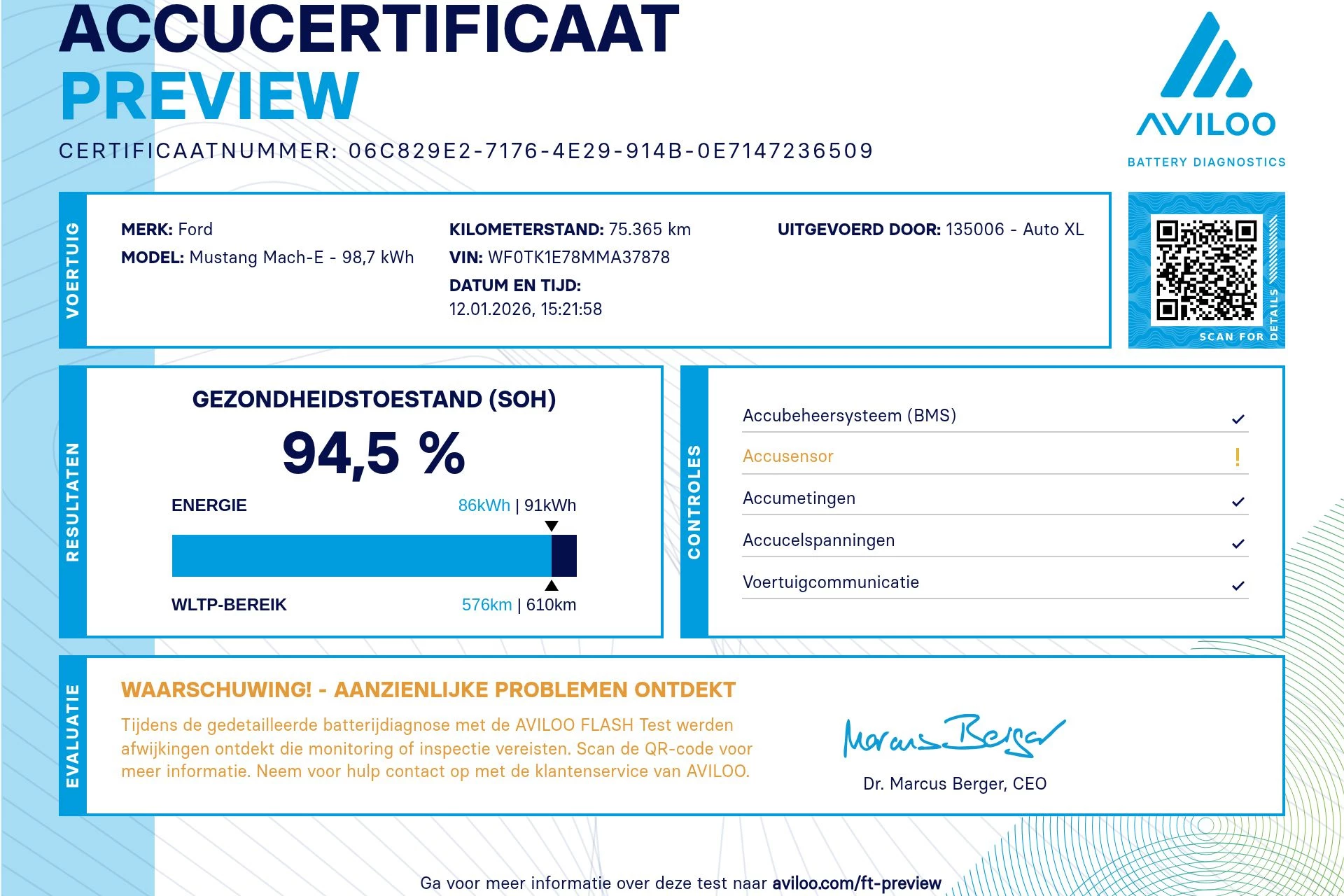 Hoofdafbeelding Ford Mustang Mach-E