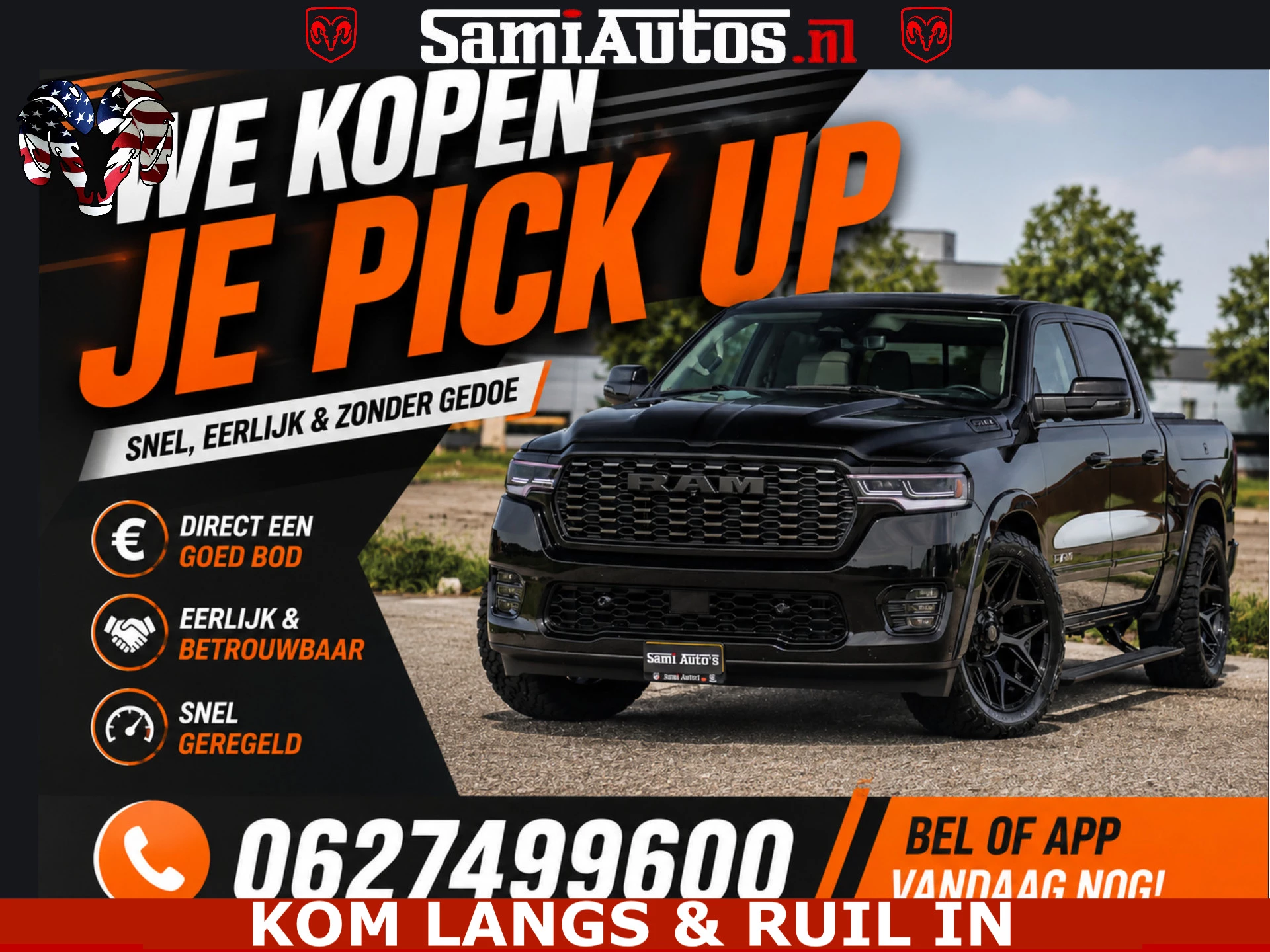 Hoofdafbeelding Dodge Ram Pick-Up