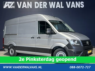 Volkswagen Crafter 2.0 TDI 141pk L3H3 L2H2 Euro6 Airco | Camera | Apple Carplay | Cruisecontrol Android Auto, Chauffeursstoel, Parkeersensoren, Bijrijdersbank, zilver