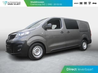 Fiat Scudo 2.0 MultiJet 180pk Aut. L3 DC | Uit voorraad leverbaar ! | Schuifdeur Links | 5-Pers. | Techno NAV Pack | Driver Pack