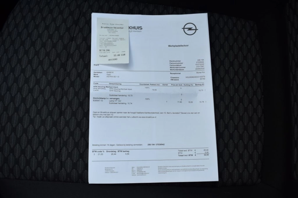 Hoofdafbeelding Opel Astra